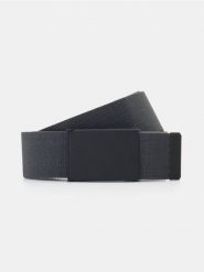 Pasek materiałowy - szary. Szare paski damskie Sinsay, bez wzorów, z materiału. Za 15.99 zł.