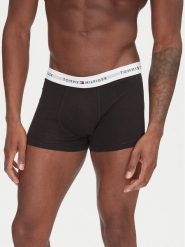 Tommy Hilfiger Komplet 7 par bokserek UM0UM03385 Czarny. Czarne bokserki męskie Tommy Hilfiger, m, bez wzorów, z bawełny. Za 319.99 zł.