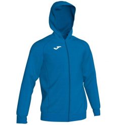 Bluza do piłki nożnej męska Joma Menfis. Niebieskie bluzy męskie Joma, m, bez wzorów, bez kaptura. W wyprzedaży za 189.50 zł.