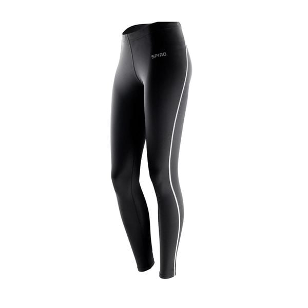 Damskie legginsy Spiro. Czarne legginsy damskie SPIRO, xl, bez wzorów, z materiału. Za 95.40 zł.