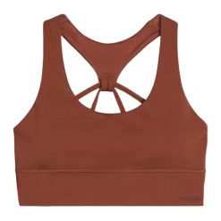 Biustonosz PUMA 4Keepers Evolve Longline. Brązowe obuwie sportowe damskie Puma, bez wzorów, na fitness i siłownię. Za 159.99 zł.