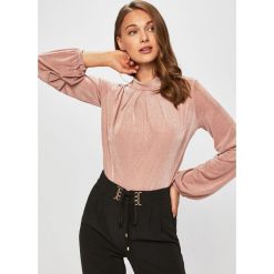 Morgan - Bluzka. Czerwone bluzki damskie Morgan, m, bez wzorów, z elastanu, bez kołnierzyka, bez ramiączek. W wyprzedaży za 119.90 zł.