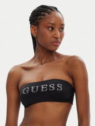 Guess Góra od bikini E5GJ56 LY00K Czarny. Czarne bikini damskie Guess, xs, z aplikacjami. Za 159.99 zł.