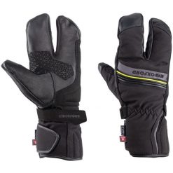 Rękawice rowerowe Oxford Polar 1.0 w rozmiarze M/8. Czarne rękawiczki damskie OXFORD, na zimę, bez wzorów, z polaru. Za 449.60 zł.