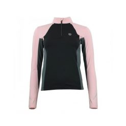 Damska koszulka 1st Skin z zamkiem błyskawicznym Peak Mountain. Czerwone t-shirty damskie Peak Mountain, bez wzorów, eleganckie, bez kołnierzyka. W wyprzedaży za 170.00 zł.