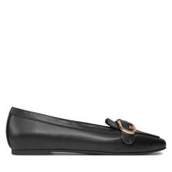 Loafersy Furla. Czarne mokasyny damskie Furla. Za 599.99 zł.