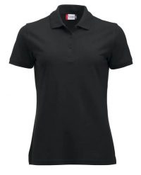 Clique Polo Manhattan Women — ściągacz i paski jacquard – black. Czarne paski damskie CLIQUE, bez wzorów, z bawełny. Za 122.04 zł.
