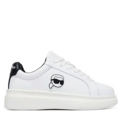 Sneakersy KARL LAGERFELD. Białe trampki i tenisówki chłopięce KARL LAGERFELD, bez wzorów, bez zapięcia. Za 401.99 zł.