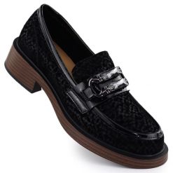 Skórzane półbuty damskie lordsy D&A S.Barski Premium Collection MR52-176. Mokasyny damskie S.BARSKI, ze skóry, eleganckie. Za 265.99 zł.