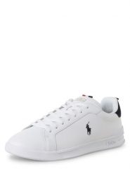 Polo Ralph Lauren Tenisówki z dodatkiem skóry Mężczyźni Sztuczna skóra biały, 43. Białe trampki męskie Polo Ralph Lauren, bez wzorów, ze skóry, bez zapięcia. Za 699.95 zł.