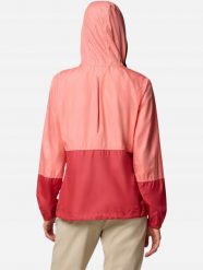 Columbia Flash Forward II Windbreaker Jacket 2116531685 Różowe L. Czerwone kurtki męskie Columbia, l, bez wzorów, bez kaptura. Za 174.83 zł.
