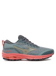 Mizuno Buty do biegania Wave Rider Tt J1GD2232 Szary. Szare obuwie sportowe damskie Mizuno, bez wzorów, z materiału, do biegania. Za 509.99 zł.