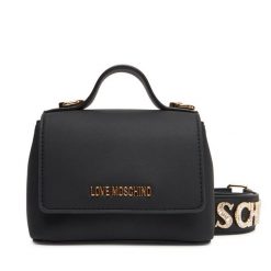Torebka LOVE MOSCHINO. Czarne torebki do ręki damskie Love Moschino, bez wzorów, klasyczne, bez dodatków. Za 579.99 zł.