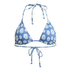 Trójkątny stanik bikini dla Kobiety PRINTED ESSENTIALS TIKI TRI Niebieski. Niebieskie bikini damskie Roxy, m, bez wzorów. Za 129.99 zł.