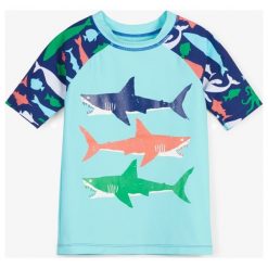 Hatley Koszulka Do Pływania Chłopięca Uv 50+ 110 Niebieska. T-shirty dla chłopców marki Hatley. Za 106.00 zł.