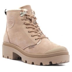 Trapery Palladium. Szare kozaki damskie Palladium. Za 559.99 zł.
