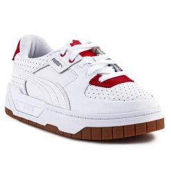 Buty do chodzenia damskie Puma Cali Dream Heritage. Białe obuwie sportowe damskie Puma, bez wzorów, z materiału, trekkingowe. Za 449.99 zł.