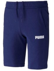 Krótkie spodenki Męskie Puma Ess Jersey Shorts 10. Niebieskie krótkie spodenki sportowe męskie Puma, m, bez wzorów, z bawełny, na fitness i siłownię. Za 95.90 zł.
