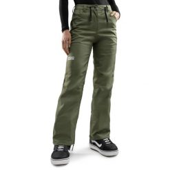 Spodnie snowboardowe hardshell damskie P2-W Taiga. Zielone spodnie materiałowe damskie SIROKO, s, bez wzorów, z hardshellu. Za 844.00 zł.