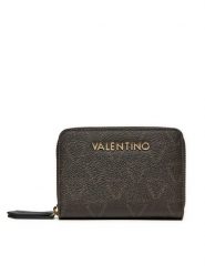 Valentino Portfel Lady Re VPS8GT137 Czarny. Czarne portfele damskie Valentino, bez wzorów, ze skóry. Za 139.99 zł.