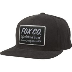FOX Czapka Męska Resin Snapback Hat Czarna. Czapki i kapelusze męskie marki FOX. Za 133.00 zł.