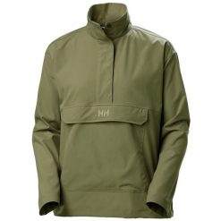 Damska kurtka wodoodporna Helly Hansen Escape. Zielone kurtki damskie Helly Hansen, bez wzorów, bez kaptura. Za 383.00 zł.