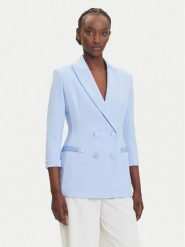 Imperial Marynarka JU25JAW Błękitny Slim Fit. Niebieskie żakiety damskie Imperial, s, bez wzorów, z syntetyku. Za 539.99 zł.