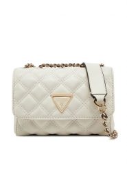 Guess Torebka HWQG87 48740 Biały. Białe torebki do ręki damskie Guess, z aplikacjami, ze skóry, wizytowe, bez dodatków. Za 289.99 zł.