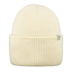 Czapka Barts Haveno. Białe czapki i kapelusze damskie Barts, na zimę, bez wzorów, sportowe. Za 184.50 zł.