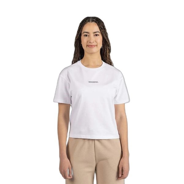 Koszulka damska Rossignol Presset. Białe t-shirty damskie Rossignol, xl, bez wzorów, z bawełny, eleganckie, bez kołnierzyka. Za 225.00 zł.