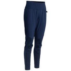 Spodnie narciarskie dla kobiet Daehlie Sportswear Raw 6.0. Niebieskie spodnie materiałowe damskie DAEHLIE, l, bez wzorów, z elastanu, z podwyższonym stanem. Za 905.00 zł.