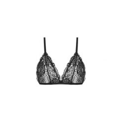 Stanik Koronkowy Emy. Czarne biustonosze Koniakowsky lingerie, z haftami, z koronki. Za 120.00 zł.