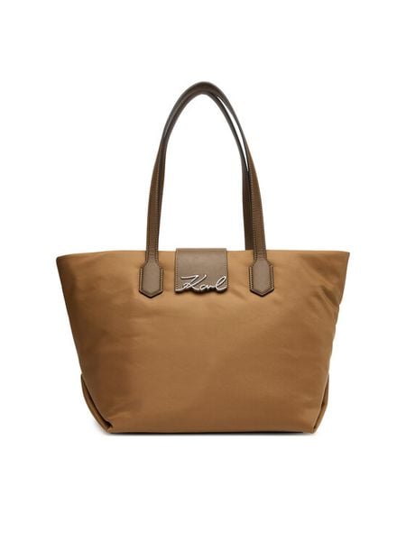 KARL LAGERFELD Torebka A3W30029 Brązowy. Brązowe torebki do ręki damskie KARL LAGERFELD, bez wzorów, ze skóry, bez dodatków. Za 489.99 zł.