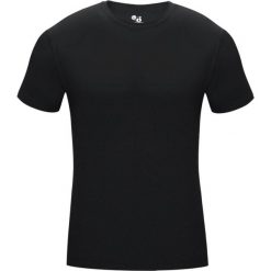 Koszulka z krótkim rękawem Podkoszulek męski Pro Compression. Szare koszulki sportowe męskie BADGER SPORT, l, bez wzorów, z poliesteru, bez kołnierzyka, bez ramiączek, do piłki nożnej. Za 150.98 zł.