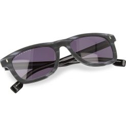 Okulary przeciwsłoneczne BOSS - 0925/S Mttblue Horn HW8. Czarne okulary przeciwsłoneczne damskie Boss. W wyprzedaży za 489.00 zł.