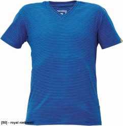 CERVA NOYO ESD V - t-shirt - royal niebieski 4XL. Niebieskie t-shirty męskie CERVA, m, bez wzorów, bez kołnierzyka. Za 63.58 zł.