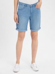 MAC Dżinsowe bermudy - czyste na lato Kobiety niebieski, 34-09. Niebieskie szorty damskie MAC, na lato, bez wzorów, z denimu. Za 229.95 zł.