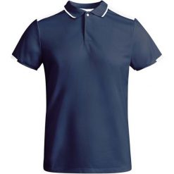Męska Koszulka Polo Tamil Z Krótkim Rękawem. Białe koszulki polo męskie ROLY, m, bez wzorów, z dzianiny, bez ramiączek. Za 58.99 zł.