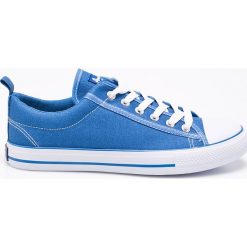 American Club - Tenisówki. Szare trampki męskie American CLUB, z materiału. W wyprzedaży za 39.90 zł.