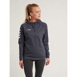 Bluza do piłki ręcznej damska Hummel hml GO z kapturem. Brązowe bluzy sportowe damskie Hummel, s, bez wzorów, z kapturem, do piłki ręcznej. W wyprzedaży za 180.00 zł.