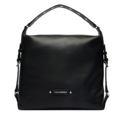 Torebka KARL LAGERFELD. Czarne torebki do ręki damskie KARL LAGERFELD, bez wzorów, klasyczne, bez dodatków. Za 1,299.00 zł.