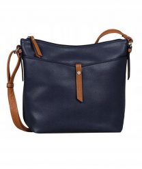 Tom Tailor rankinė Novara, tamsiai mėlynai ruda. Brązowe torby i plecaki dziecięce Lucky Star. Za 254.94 zł.