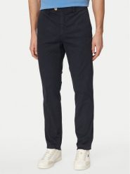 Aeronautica Militare Spodnie materiałowe 261PA1711UCT04292 Granatowy Regular Fit. Niebieskie spodnie materiałowe męskie Aeronautica Militare, m, bez wzorów, z bawełny. Za 599.99 zł.