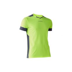 Koszulka F500. Żółte t-shirty damskie marki KIPSTA. Za 29.99 zł.