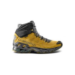 Skórzane buty trekkingowe La Sportiva Ultra Raptor II GTX Mid. Żółte trekkingi męskie La Sportiva, trekkingowe, gore-tex. Za 934.00 zł.