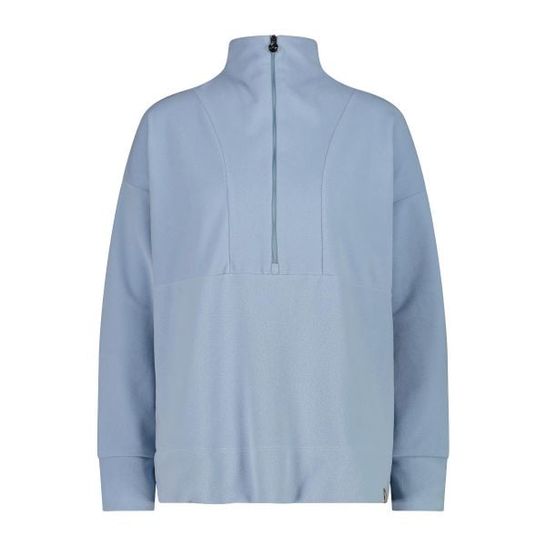 Bluza damska CMP. Niebieskie bluzy damskie CMP, bez wzorów, bez kaptura. Za 340.00 zł.
