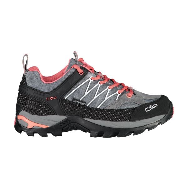 Buty Trekkingowe dla dorosłych CMP Rigel Low Waterproof. Czarne obuwie sportowe damskie CMP, trekkingowe. Za 329.99 zł.