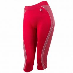 Brubeck SP00140 Spodnie damskie 2/3 BALANCE czerwony L. Czerwone spodnie sportowe damskie Brubeck, l, bez wzorów. Za 68.23 zł.