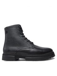Tommy Hilfiger Kozaki Comfort Tl Texture Lth Boot FM0FM05182 Czarny. Czarne kozaki męskie Tommy Hilfiger, ze skóry. Za 1,099.00 zł.