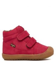 Froddo Śniegowce G2110138-13 M Różowy. Czerwone buty zimowe dziewczęce Froddo, ze skóry, bez zapięcia. Za 379.99 zł.